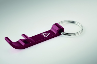 Logo trade promotional items image of: Recycled aluminium key ring Nokia
