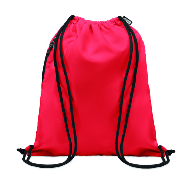 Logotrade promotional merchandise picture of: Large drawstring bag 300D RPET