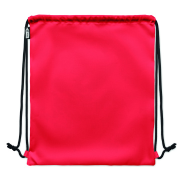 Logo trade advertising products image of: Large drawstring bag 300D RPET