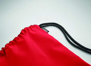Logotrade promotional product picture of: Large drawstring bag 300D RPET