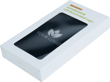 Logo trade promotional items image of: Power Bank 5000 mAh with illuminated logo