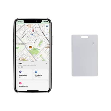 Logotrade corporate gift image of: Findit Dual RCS rplastic ultra-thin finder card rechargeable
