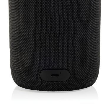 Logo trade advertising products picture of: Lux RCS recycled plastic 10W speaker lamp