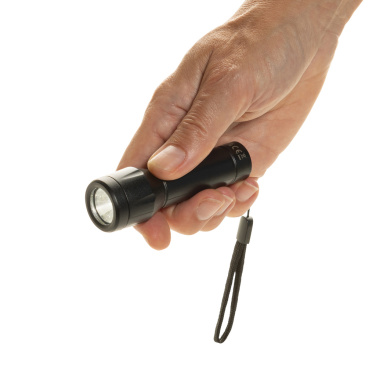 Logotrade promotional item image of: Flara RSC recycled plastic USB-rechargeable torch