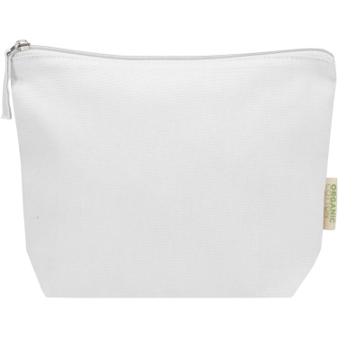Logotrade promotional product picture of: Odisha 180 g/m² OCS organic toiletry bag 1L
