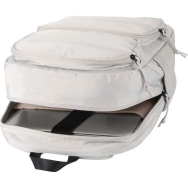 Logotrade promotional giveaway image of: Puffer 15.6" GRS recycled laptop backpack 18L
