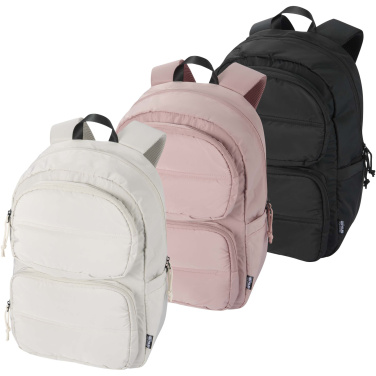 Logotrade advertising product image of: Puffer 15.6" GRS recycled laptop backpack 18L
