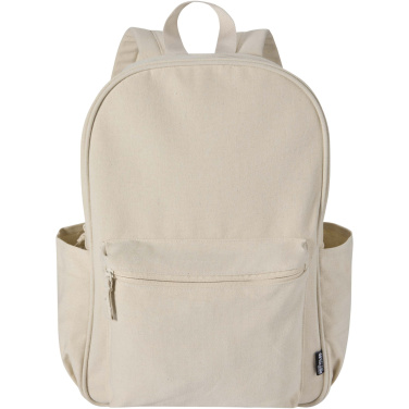 Logotrade advertising product image of: Recanvas 15.6” GRS recycled city backpack 16L