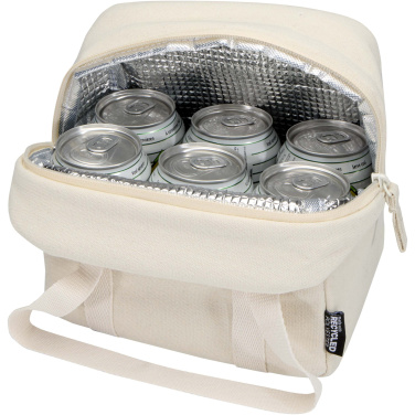 Logo trade corporate gift photo of: Recanvas GRS recycled lunch cooler bag 5L