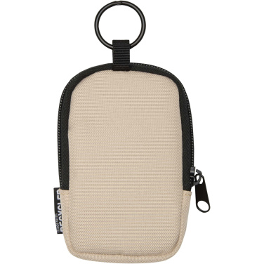 Logo trade promotional gift photo of: Byron Clip & Go GRS recycled small pouch 0.2L