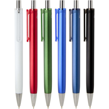 Logo trade promotional giveaways image of: Feld RCS recycled ballpoint pen with metallic finish (black ink)