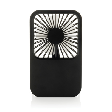 Logotrade promotional gift picture of: Aervina RCS recycled plastic re-chargeable desk fan