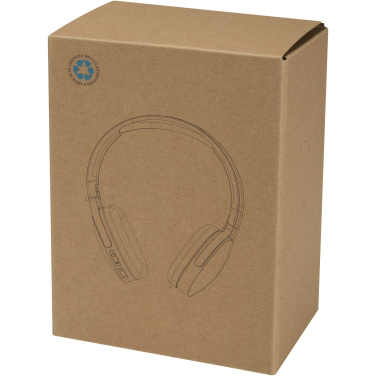 Logotrade promotional giveaway image of: Ancha recycled plastic over-ear wireless Bluetooth® headset