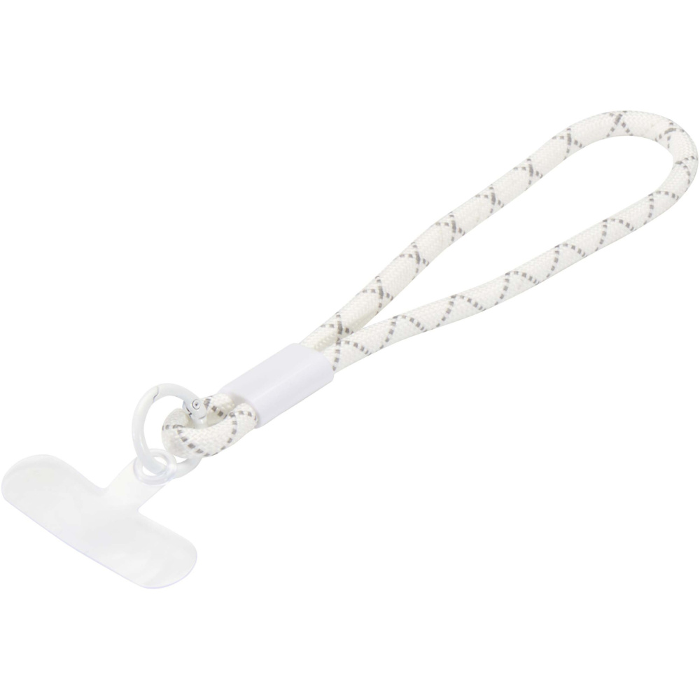 Logotrade promotional merchandise image of: Arich recycled plastic smartphone wristband