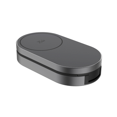 Logo trade promotional gift photo of: Quantum ultra-fast 3-in-1 25W Foldable Wireless Charger