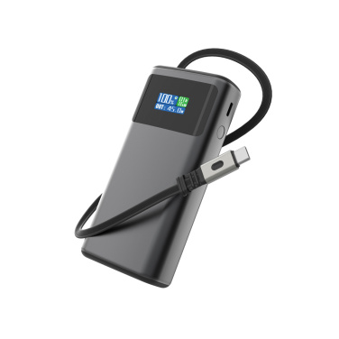 Logotrade promotional gift picture of: Quantum RCS ultra-fast PD45W 10.000mAh powerbank with screen