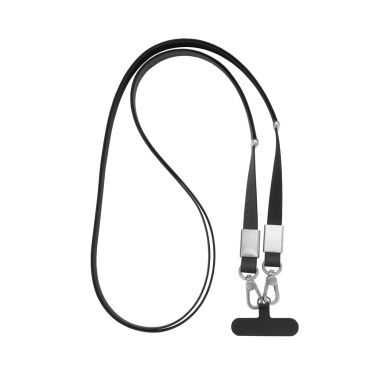 Logo trade promotional gifts image of: Nivo RCS recycled PET Crossbody lanyard