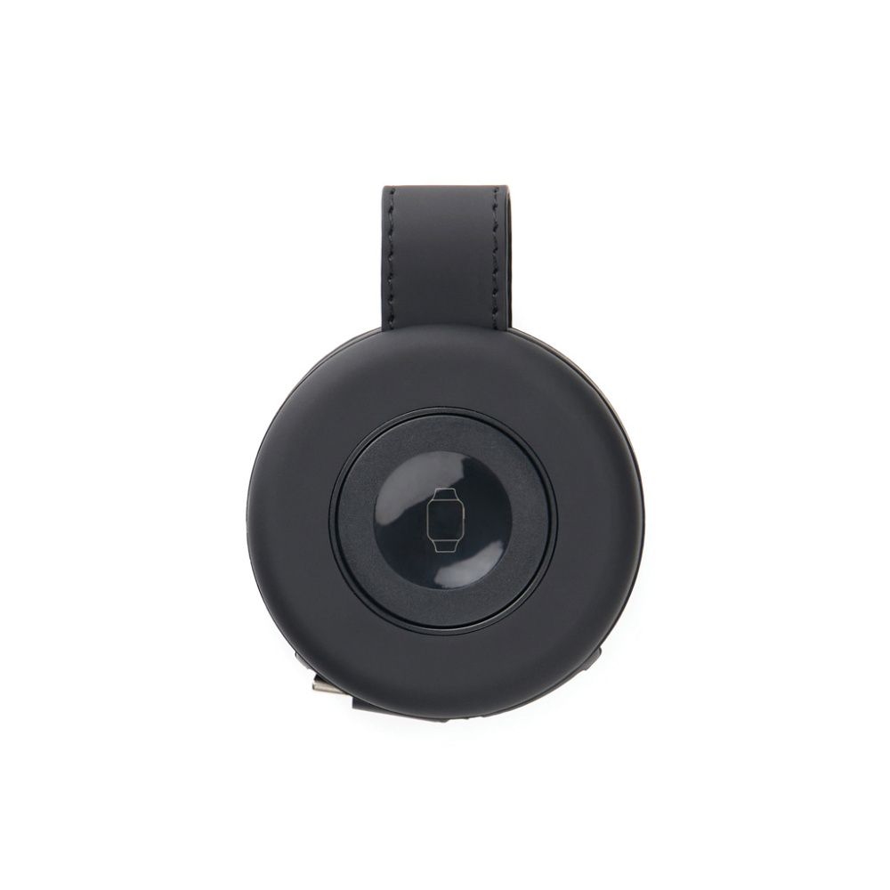 Logo trade promotional gifts picture of: VINGA Baltimore RCS 2-in-1 Wireless 15W Travel Charger