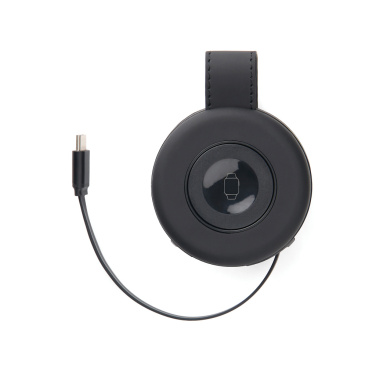 Logo trade corporate gifts image of: VINGA Baltimore RCS 2-in-1 Wireless 15W Travel Charger
