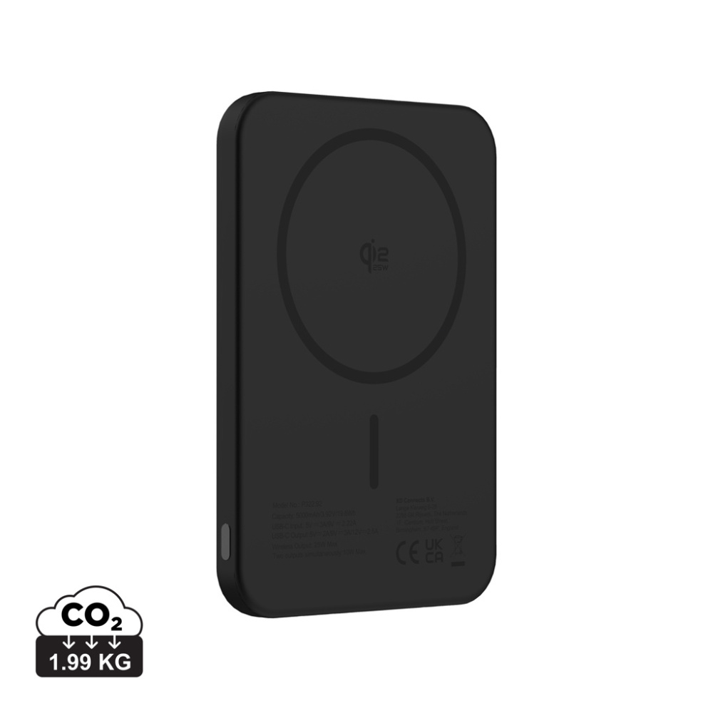 Logotrade promotional gift picture of: Urban Vitamin Pomona 5000mAh Qi2.2 25W magnetic powerbank