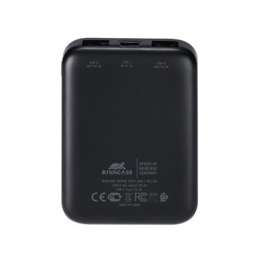 Logo trade advertising products picture of: Power Bank VA2006 5000 mAh RIVACASE