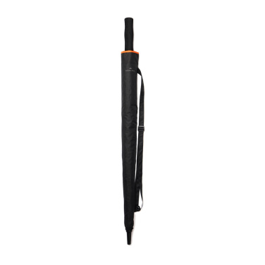 Logotrade corporate gift image of: Nordic Drift Trail 27" AWARE™ RPET storm UPF 50+ proof Umbre