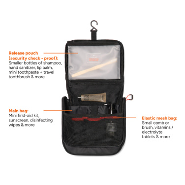 Logo trade promotional giveaway photo of: Nordic Drift Trail RCS toiletry bag 3L