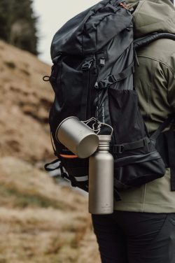 Logo trade promotional giveaways image of: Nordic Drift Trail Ultra Light Titanium 600ml Water Bottle