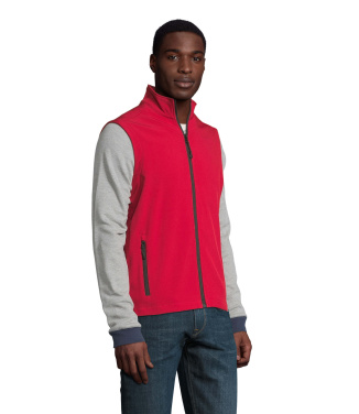 Logo trade corporate gifts picture of: RACE BW MEN SOFTSHELL