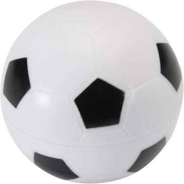 Logotrade promotional item image of: Zuri football-shaped vanilla lip balm with SPF 15