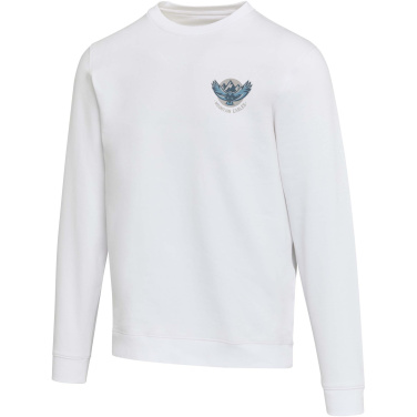 Logotrade promotional item image of: Jasper 280 g/m² unisex OCS organic recycled crewneck sweater