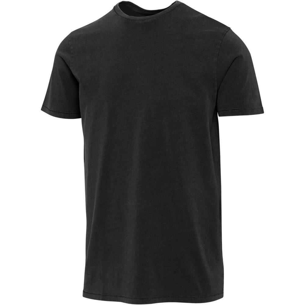 Logo trade business gifts image of: Nanaimo 160 g/m2 short sleeve washed men's t-shirt