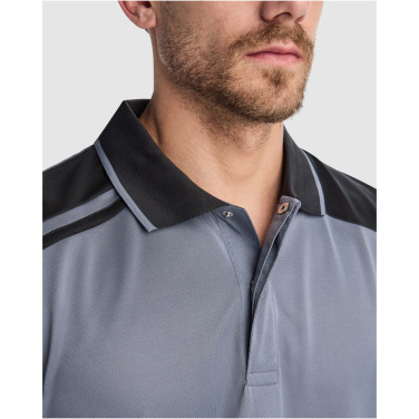 Logotrade promotional giveaway image of: Samurai 160 g/m2 unisex antibacterial short sleeve polo 