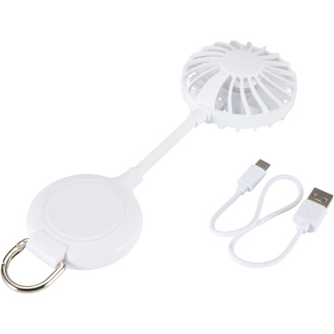 Logotrade promotional gifts photo of: Ventio recycled plastic magnetic portable fan
