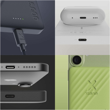 Logo trade advertising products image of: Xtorm Go2 15W 5000 mAh wireless power bank