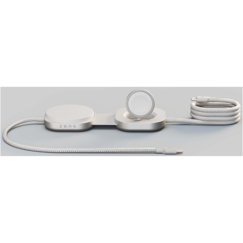 Logo trade corporate gifts image of: Zens Pro 3 140W USB-C 3-in-1 charging cable