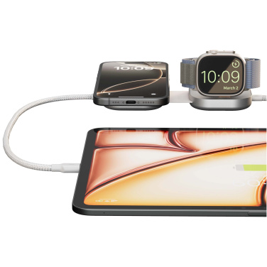 Logotrade promotional merchandise image of: Zens Pro 3 140W USB-C 3-in-1 charging cable