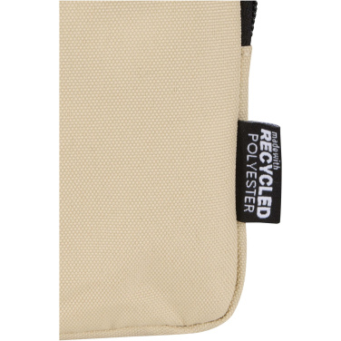 Logo trade corporate gifts picture of: Byron GRS recycled bottle pouch