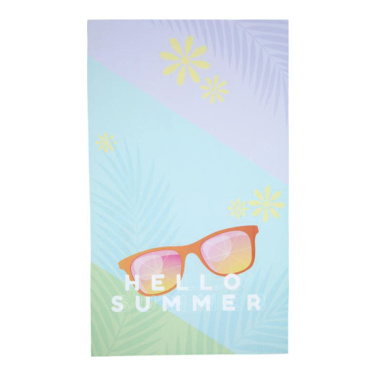 Logo trade promotional giveaways image of: Tulsi sublimation lightweight towel 90x150 cm