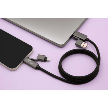 Logo trade promotional items image of: SCX.design C59 100W magnetic silicone charging cable