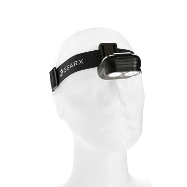 Logo trade business gift photo of: Gear X RCS rPlastic head torch with motion sensor