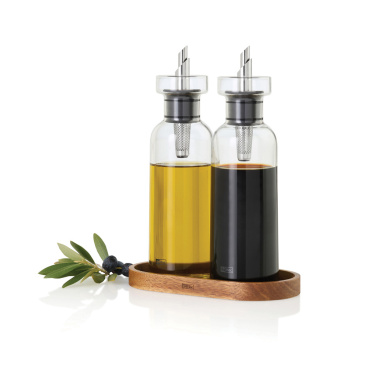 Logotrade promotional giveaway picture of: AdHoc Menage AromaPour Oil and vinegar pourer set 300ml