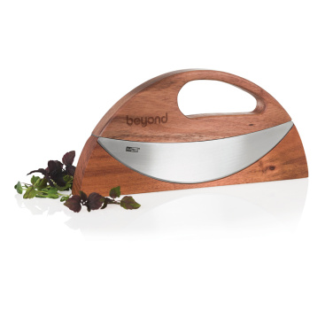 Logotrade promotional products photo of: AdHoc Wave Universal chopping knife and pizza cutter