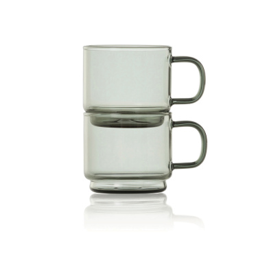 Logotrade promotional product image of: AdHoc Impact Espresso cups 70ml, 2 pcs set