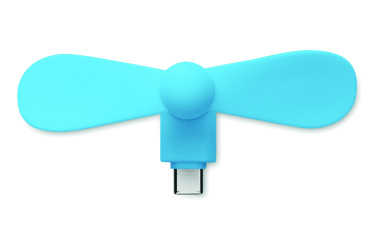 Logo trade advertising products image of: Portable USB-C fan