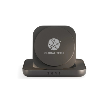 Logo trade corporate gifts image of: Zens Magnetic Nightstand Charger