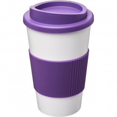 Logotrade reklaamtooted pilt: Americano® 350 ml silikoonist võruga kohvitops