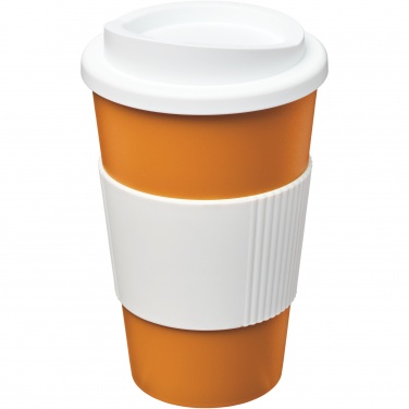 Logotrade reklaamkingituse foto: Americano® 350 ml silikoonist võruga kohvitops