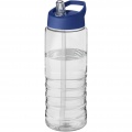 H2O Active® Treble 750 ml tilaga kaanega spordipudel, Läbipaistev / sinine