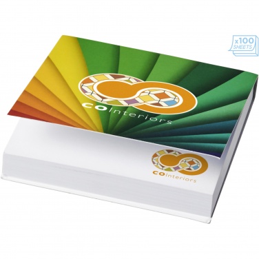 Logotrade reklaamtooted pilt: Sticky-Mate® pehme kaanega ruudulised kleeppaberid 75x75mm